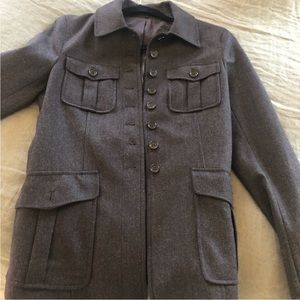 Theory wool grey jacket